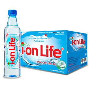 Thùng 24 chai nước ion Life 330ml