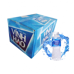 Thùng 24 Chai Nước Khoáng Vĩnh Hảo Chai 350ml